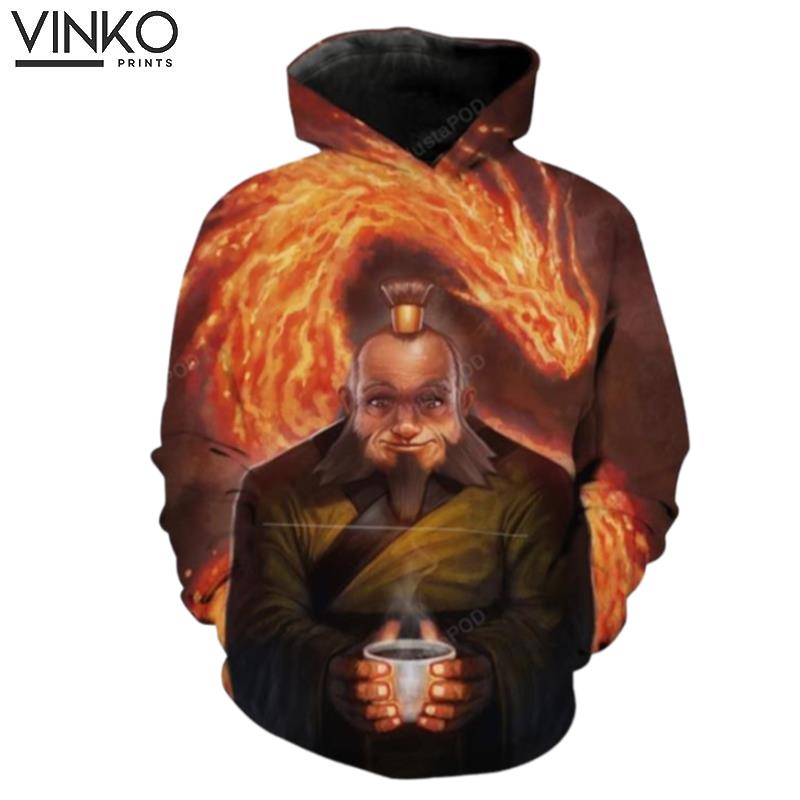 Uncle Iroh Avatar The Last Airbender Uncle Iroh Hoodie