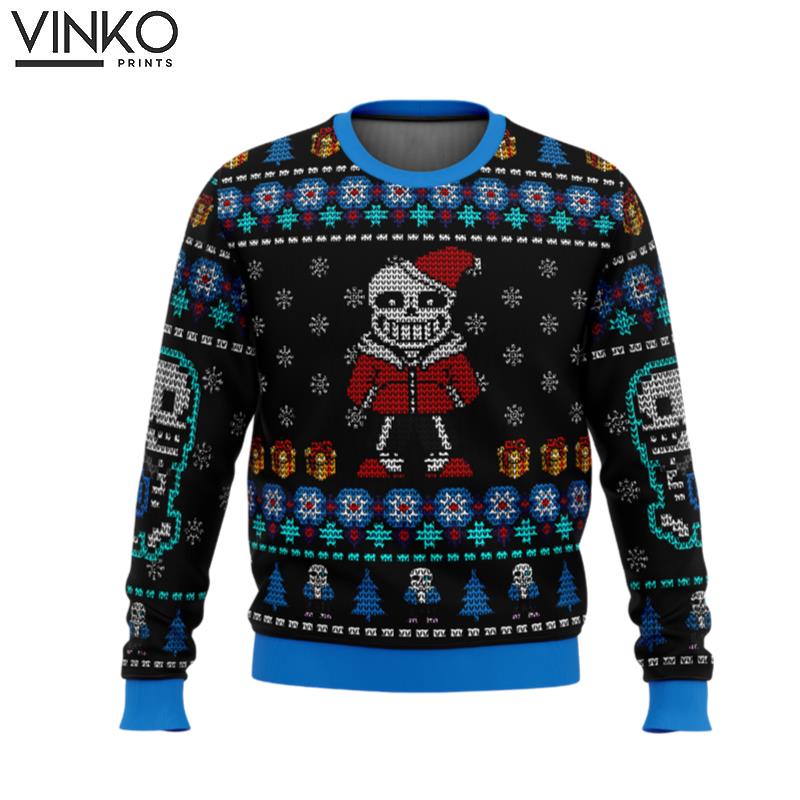 Undertale Sans Ugly Christmas Sweater