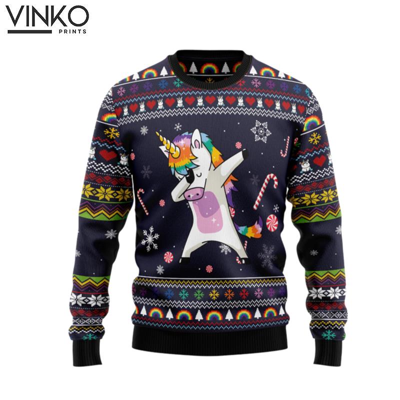 Unicorn Dab G5112 Ugly Christmas Sweater