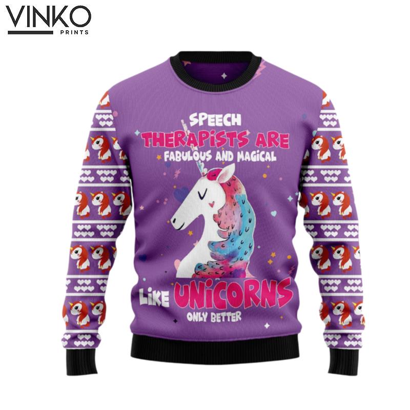 Unicorn Magical T1711 Ugly Christmas Sweater