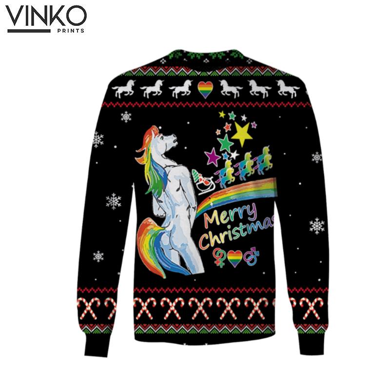 Unicorn Merry Custom Cosplay Ugly Christmas Sweater