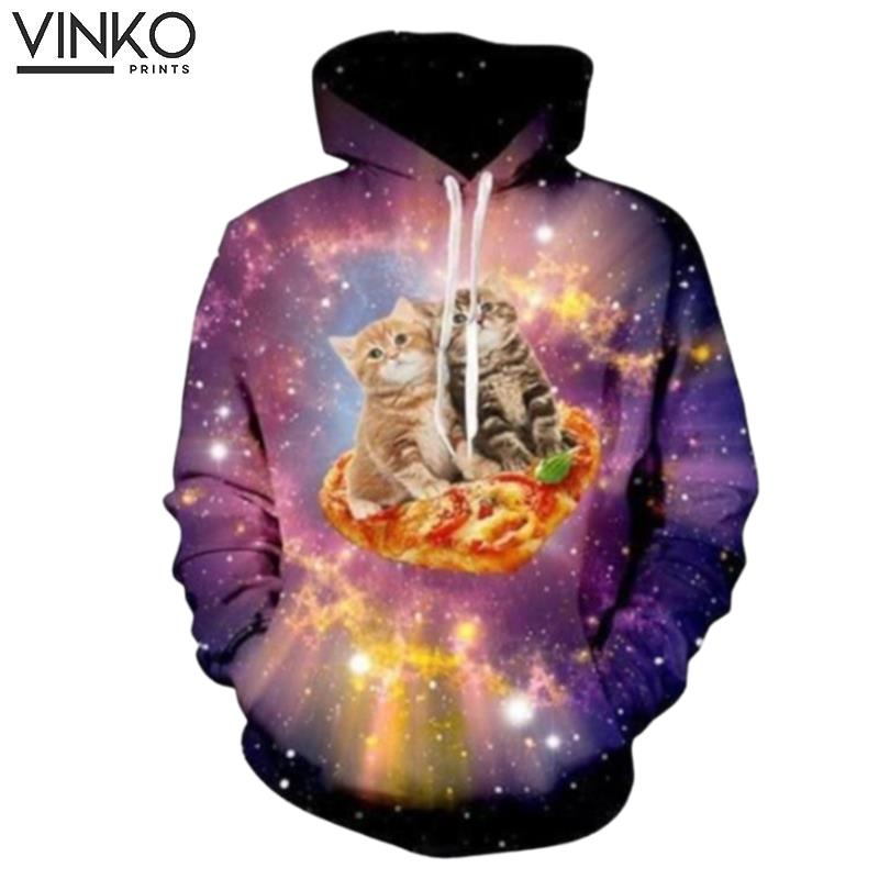 Unidentified Flying Kitties S Hoodie