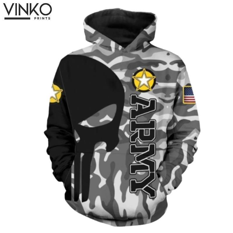 United State Army And Pered Custom Graphic Hoodie