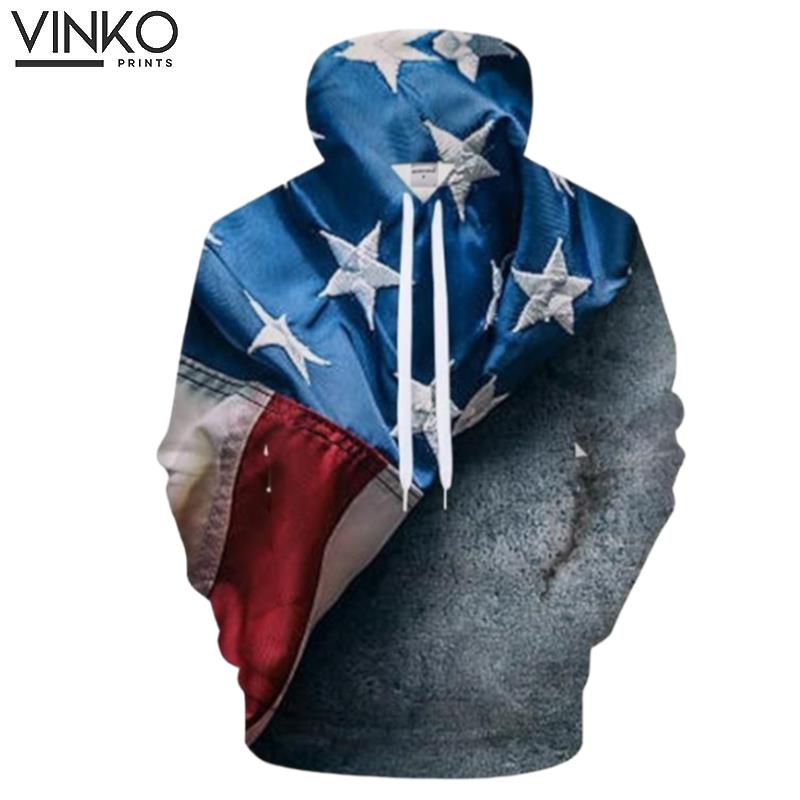 United States Flag Hoodie