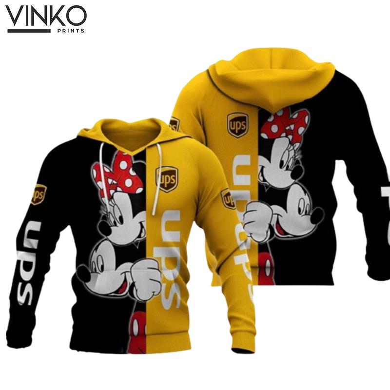 Ups Mickey And Minnie Hoodie