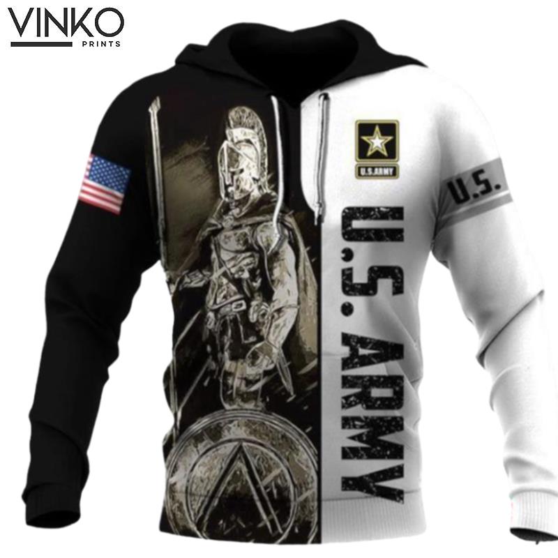 Us Spartan Army Hoodie