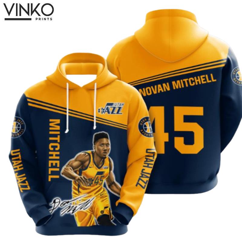 Utah Jazz Donovan Mitchell Hoodie