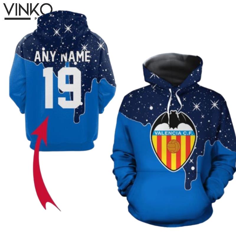 Valencia Cf Personalized Allover Hoodie