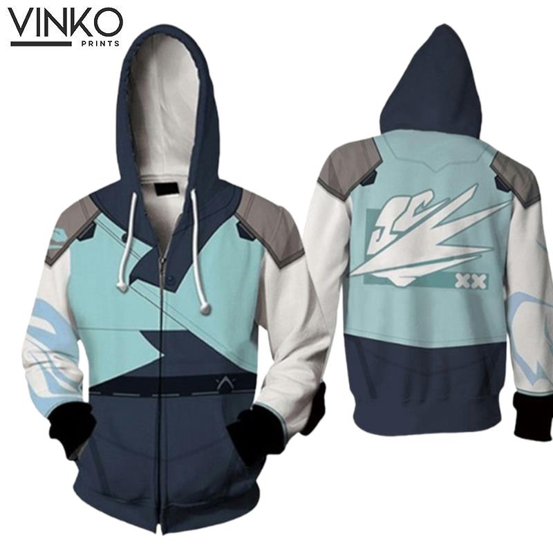 Valorant Jet Cosplay Hoodie