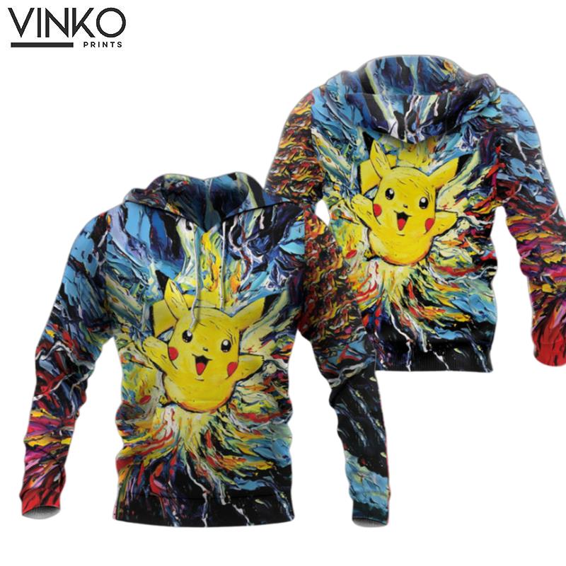 Van Gogh Pikachu Amazon Hoodie