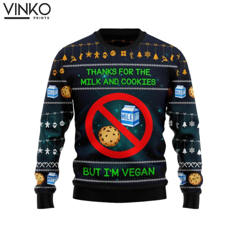 Vegan Thanks TY2710 Ugly Christmas Sweater