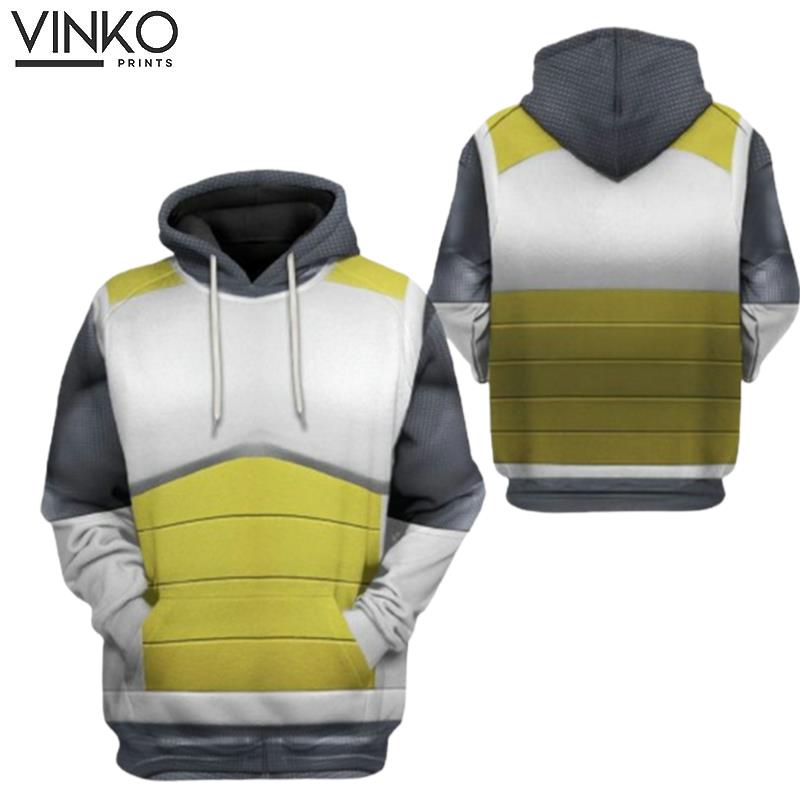 Vegeta Saiyan Battle Armor Dragon Ball Hoodie