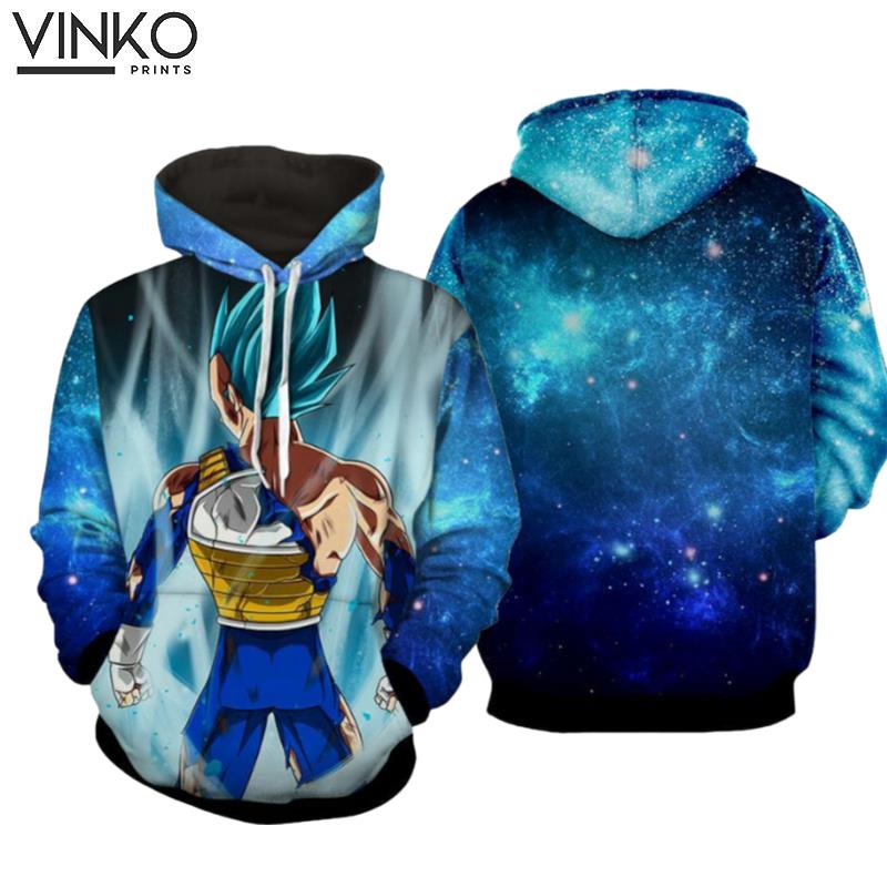 Vegeta Ssj Blue Dragon Ball Hoodie