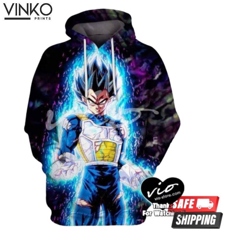 Vegeta Transformation Hoodie