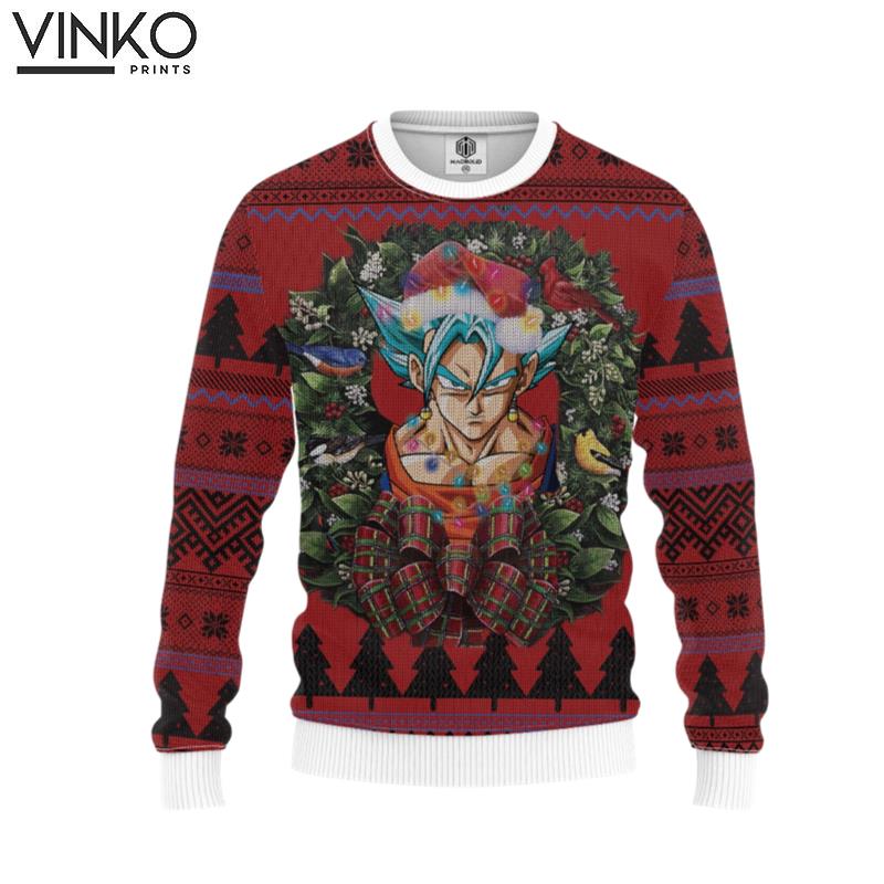 Vegito Custom Ugly Christmas Sweater