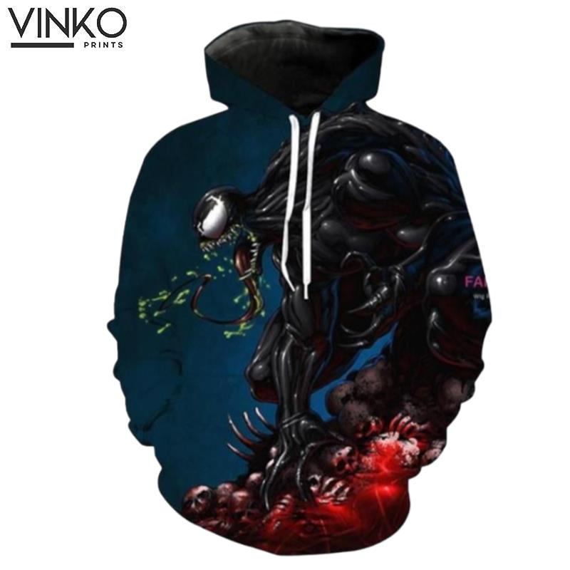 Venom Blue Hoodie