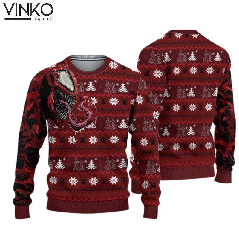 Venom Marvel Ugly Christmas Sweater