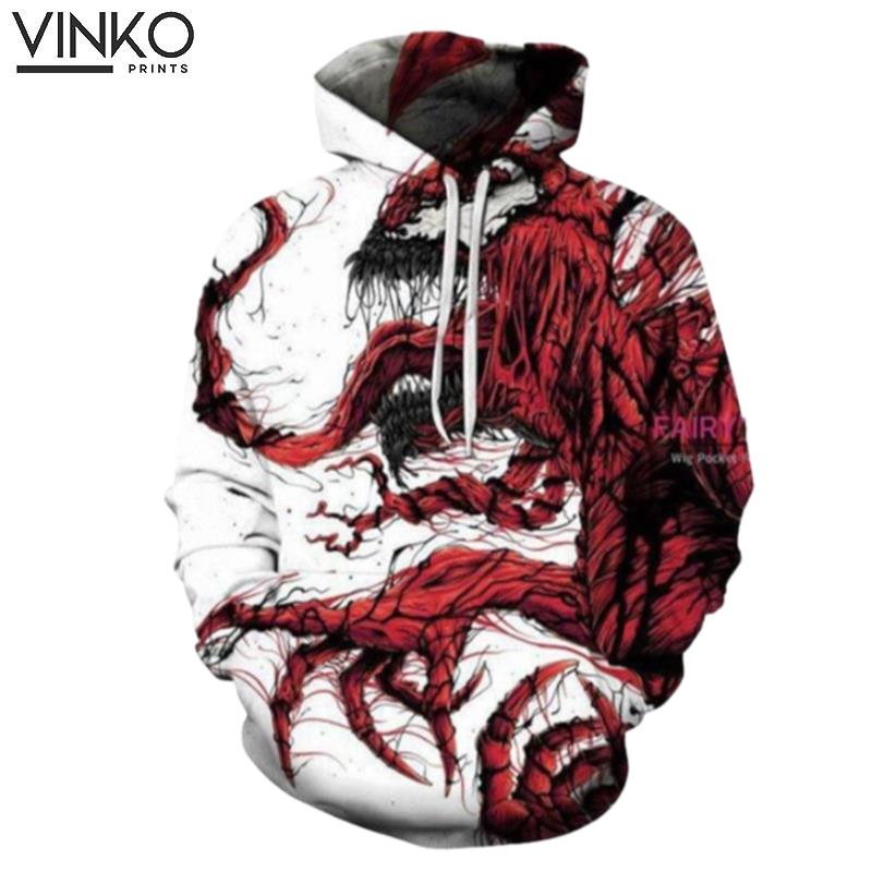 Venom White Hoodie