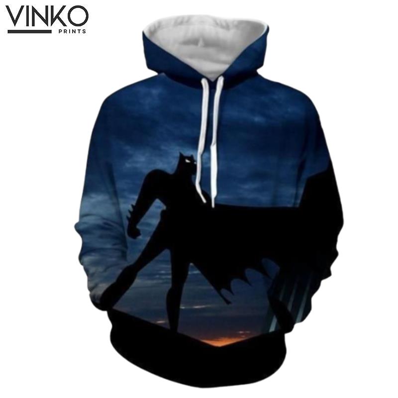 Vermilion Batman Hoodie