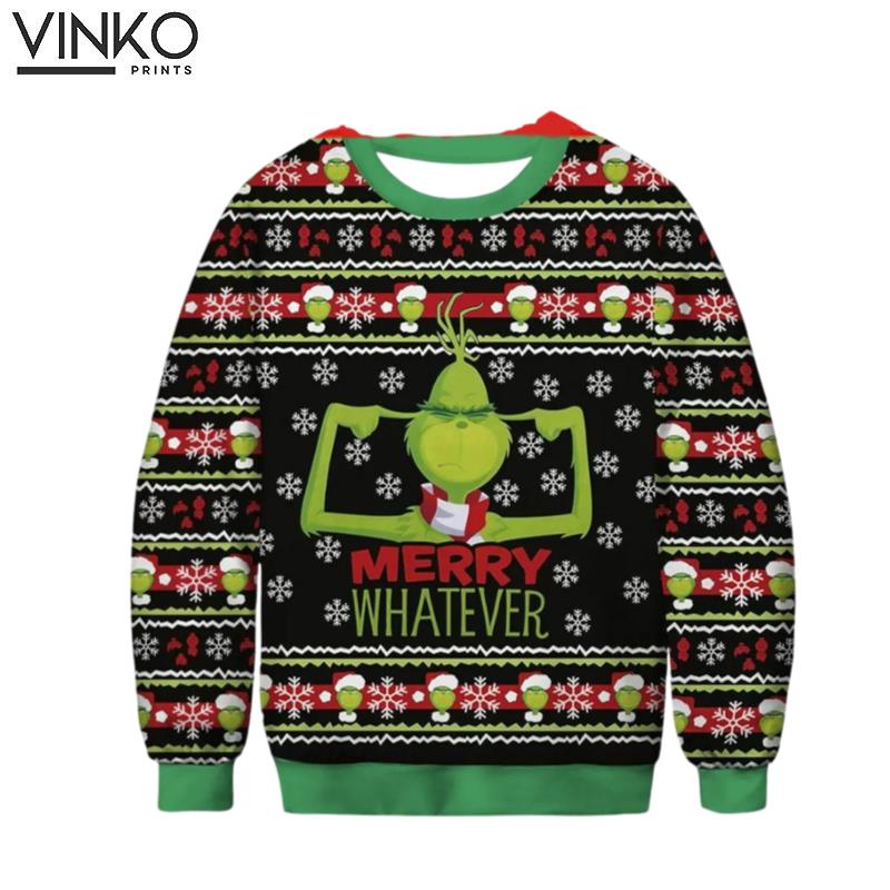 Very funny character Ugly Christmas Sweater