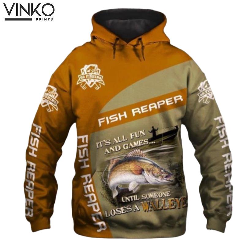 Walleye Fishing Hoodie