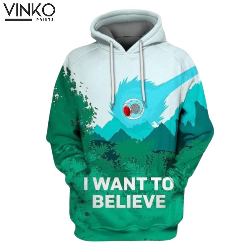 Want To Believe Hoodie