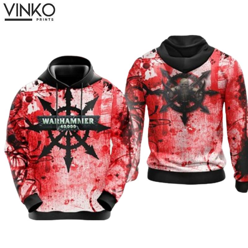 Warhammer 40000 Marks Of Chaos Hoodie