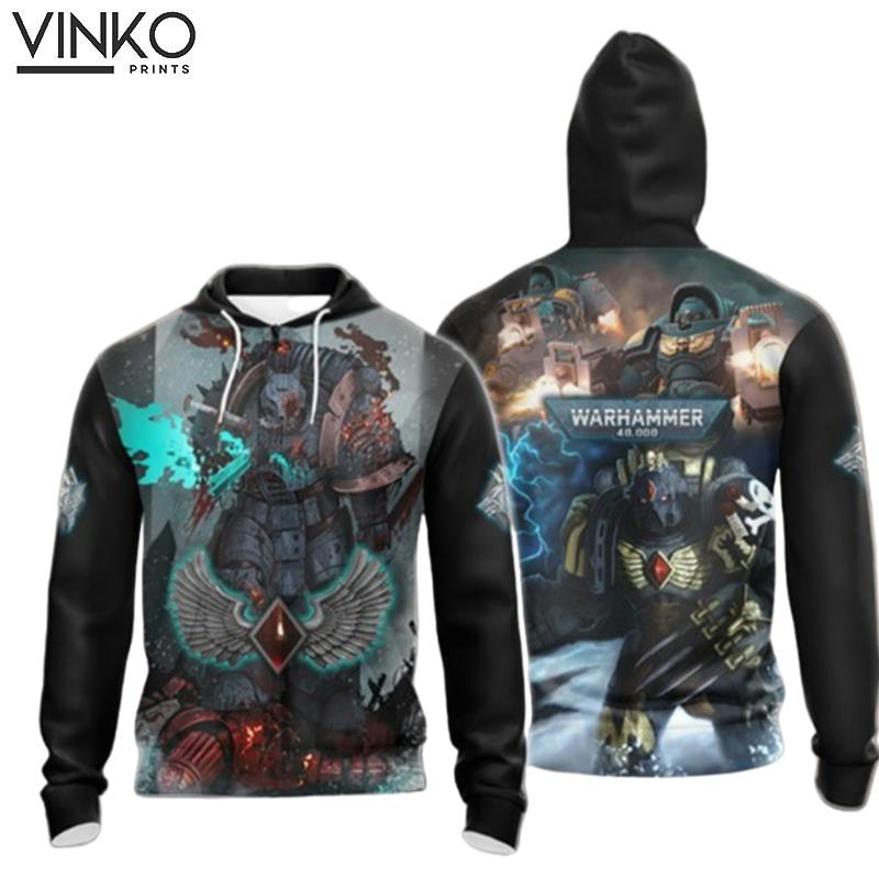 Warhammer 40K Space Wolves Video Game Hoodie