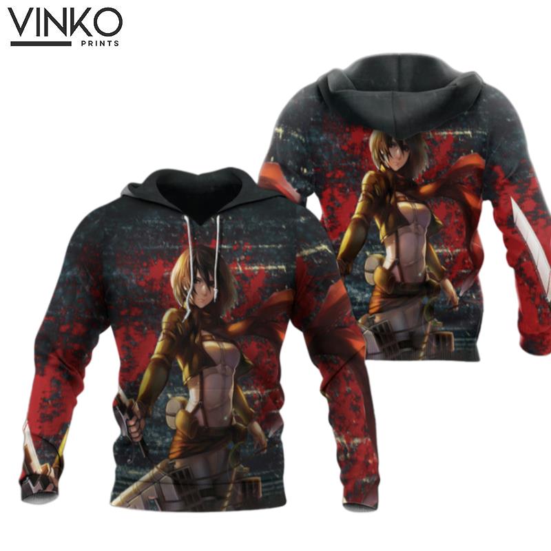 Warrior Mikasa Ackerman Hoodie