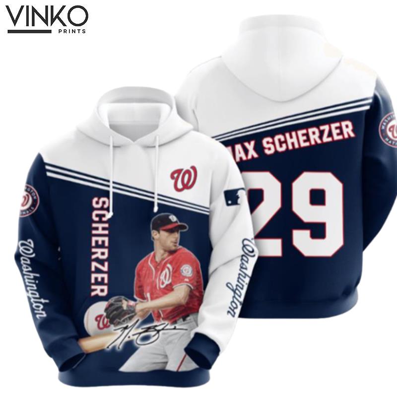 Washington Nationals Max Scherzer Hoodie