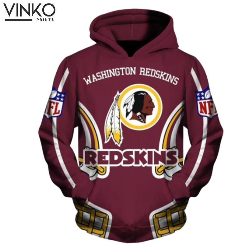 Washington Redskins Nfl Logo Hoodie