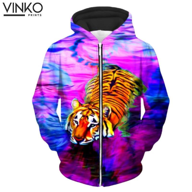 Water Tiger Up Hoodie