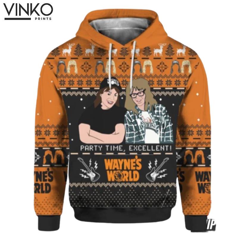 Wayne World 2211 Christmas Hoodie