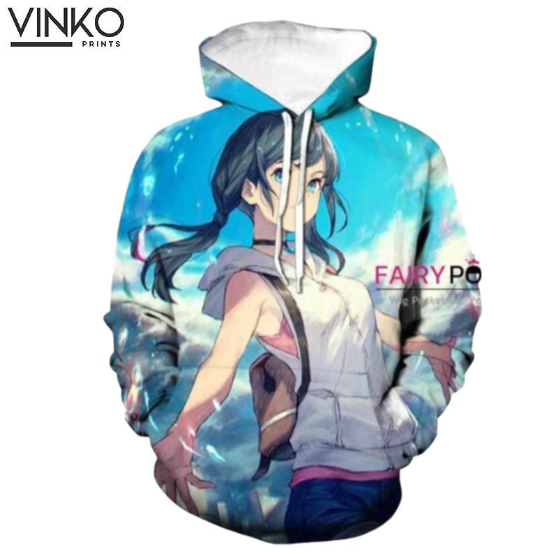 Weathering With You Amano Hina B Hoodie