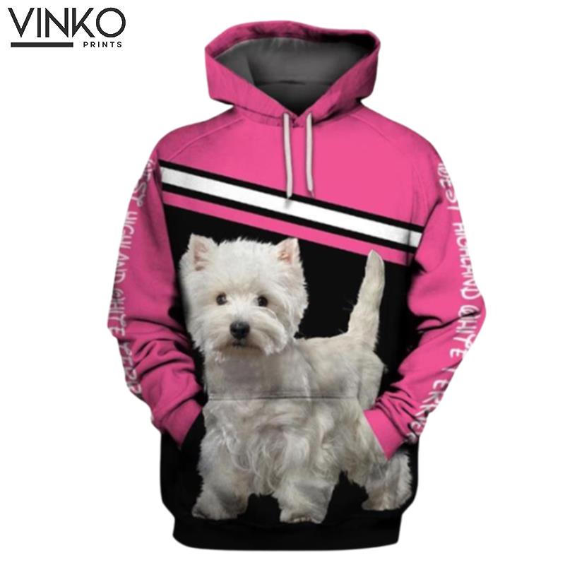 West Highland White Terrier Alone Together Hoodie