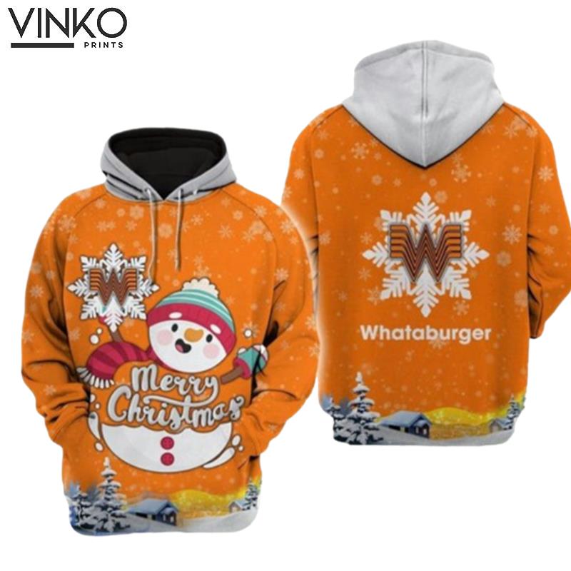 Whataburger Merry Christmas Hoodie