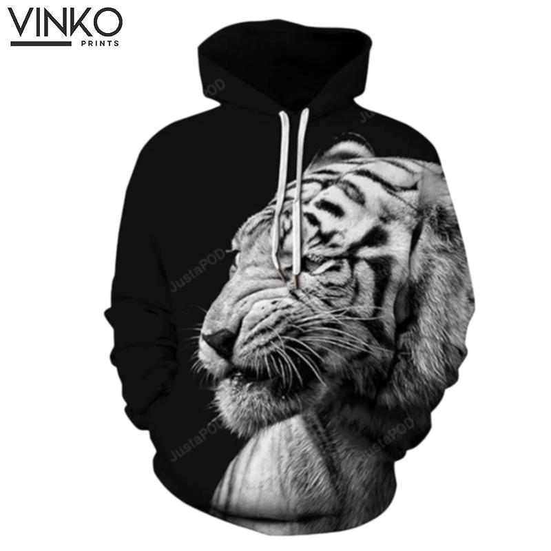 White Tiger Hoodie