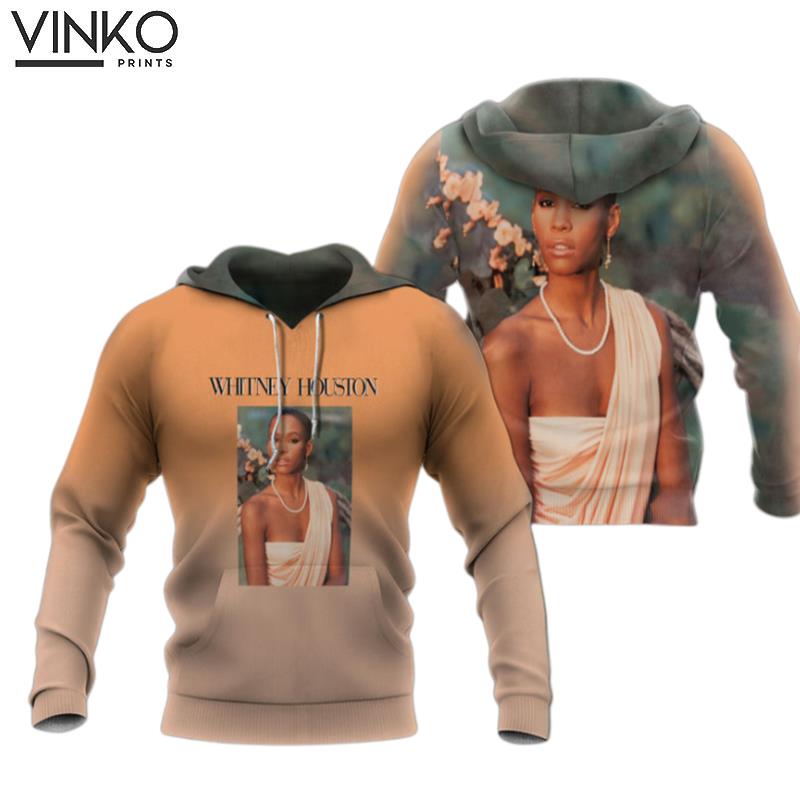 Whitney Houston Debut Album Cover Hoodie