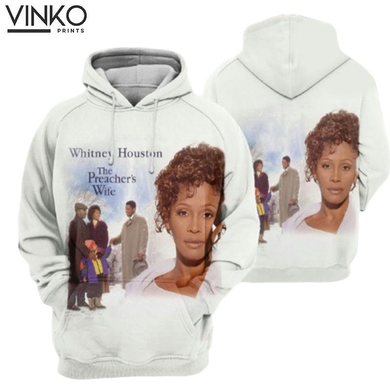 Whitney Houston The Preachers Wife Album Cover Hoodie