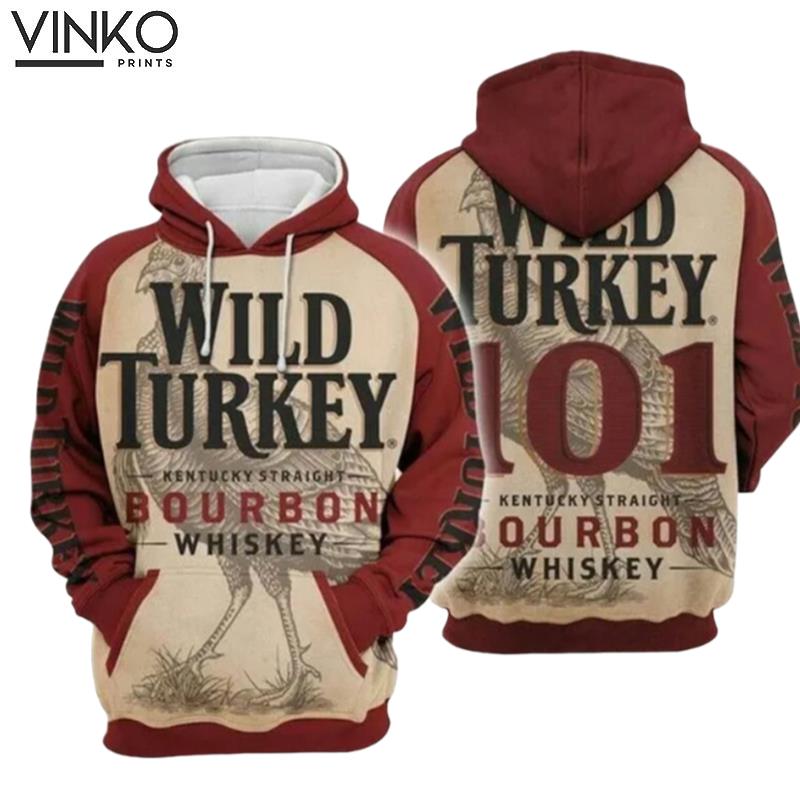 Wild Turkey Bourbon Whiskey Hoodie