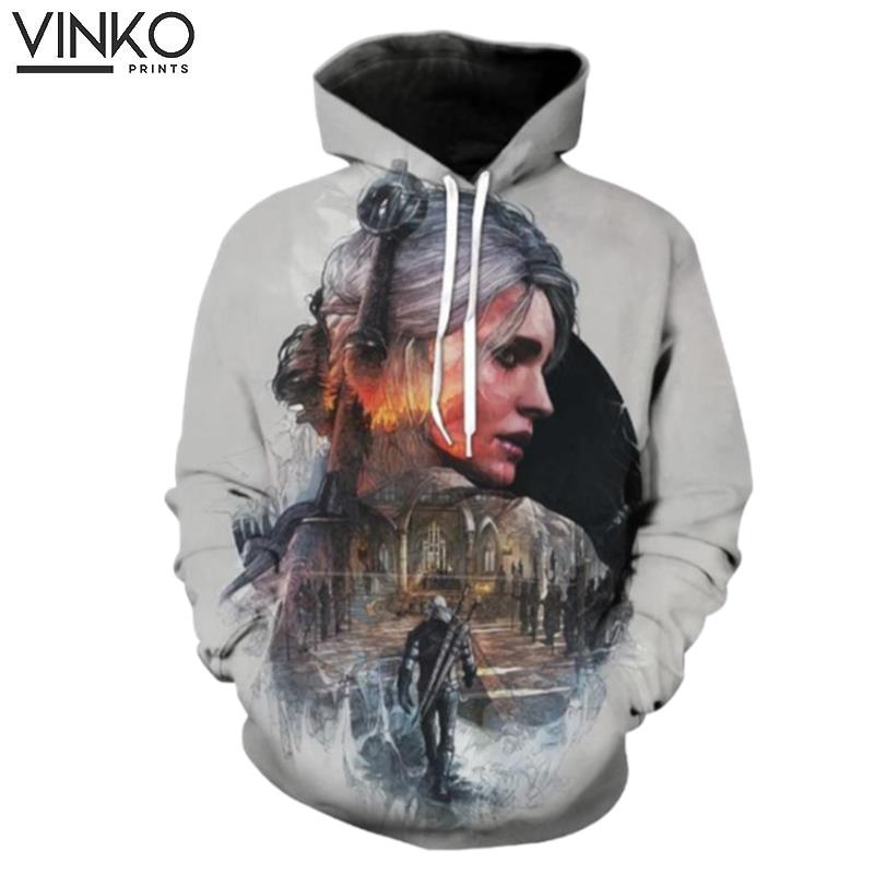 Witcher Ciri Clothing Ciri Artrk Hoodie