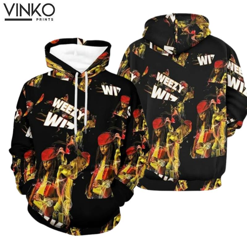 Wiz Khalifa Weezy Wiz Funny Hoodie