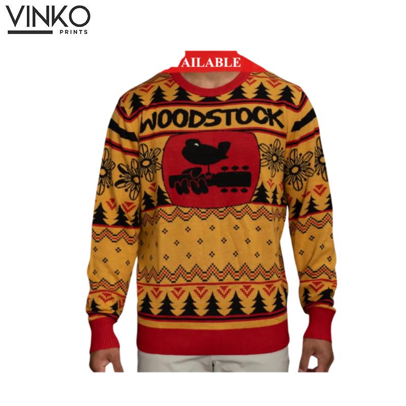 Woodstock Ugly Christmas Sweater