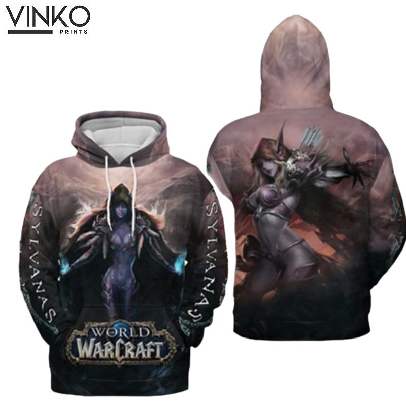 World Of Warcraft Sylvanas Windrunner Banshee Queen Hoodie