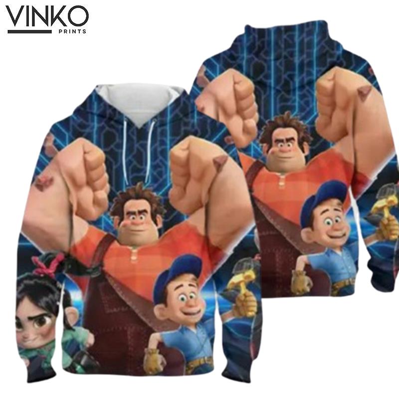 Wreck It Ralph Funny Hoodie