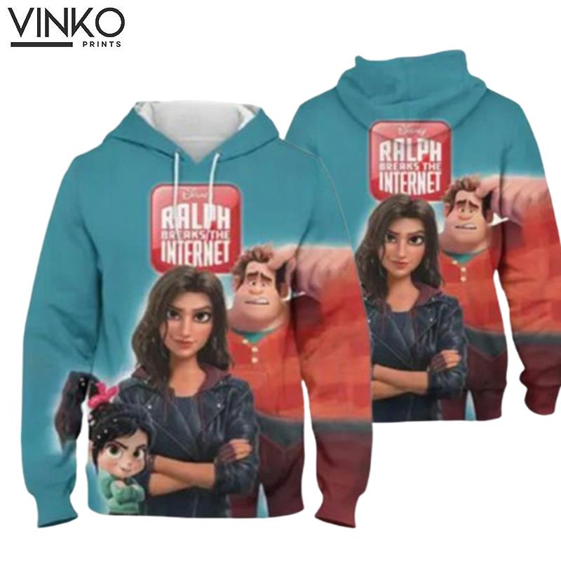 Wreck It Ralph Sonbahar Rahat Hoodie