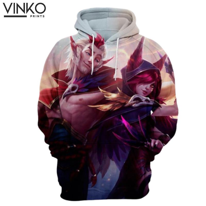 Xayah & Rakan League Of Legends Hoodie