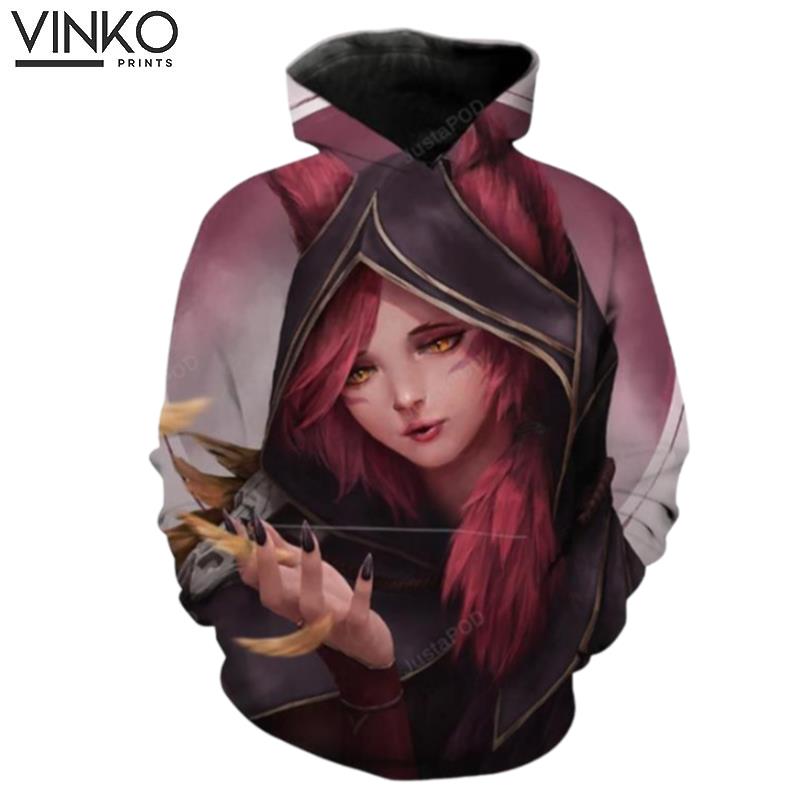 Xiyah League Of Legends Lol Xiyah Clothing Hoodie