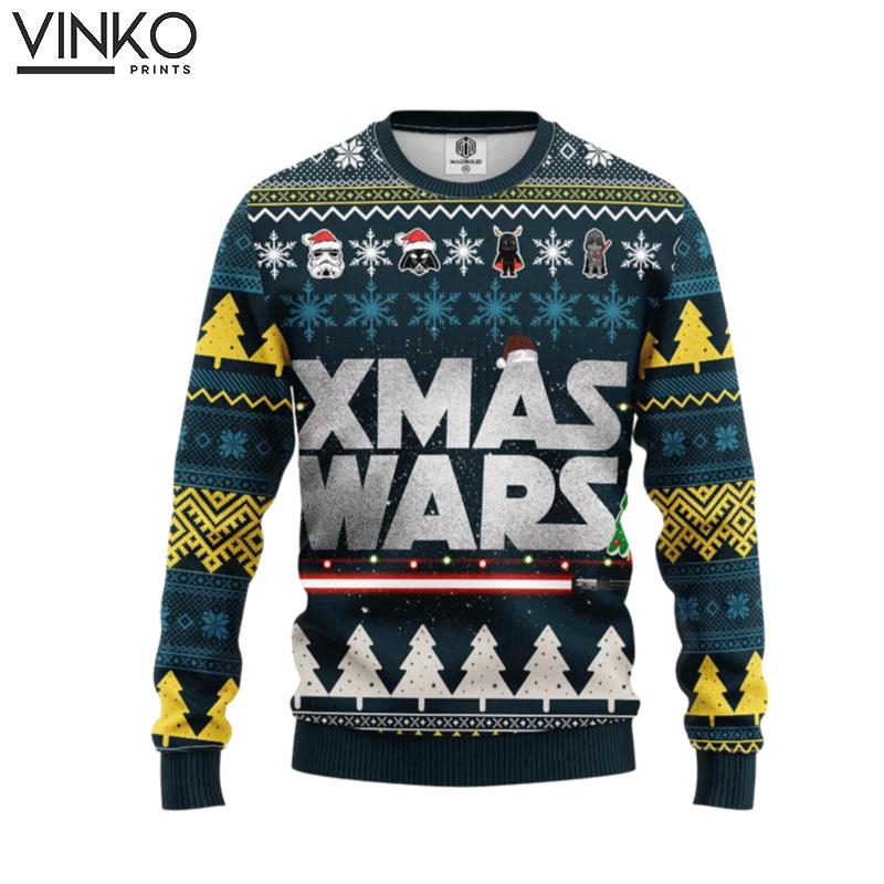 Xmas Wars AllOver Print Ugly Christmas Sweater