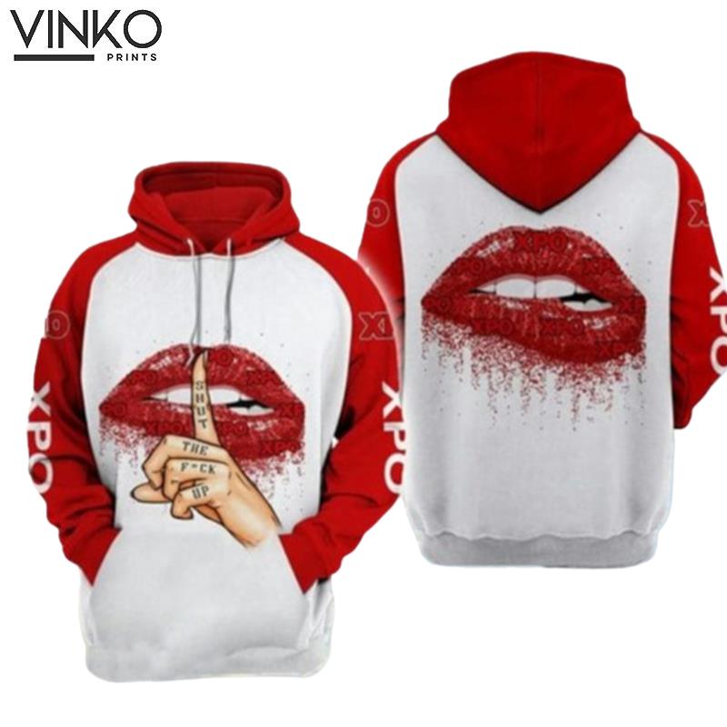 Xpo Logistics Logo Sexy Lips Hoodie